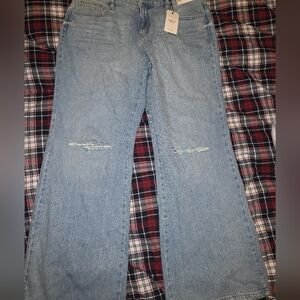 Classic Blue Distressed Women Jeans